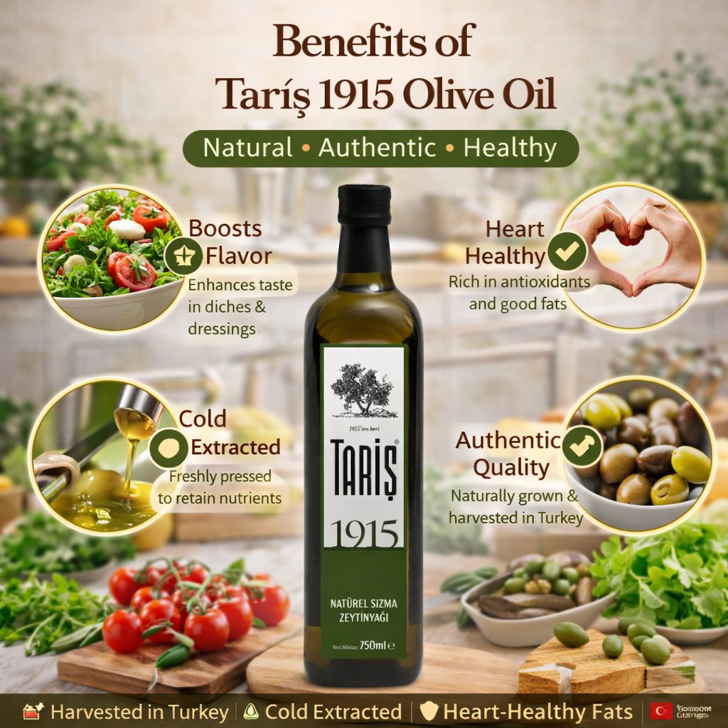 Taris Extra Virgin Olive Oil 750ml | Premium Cold-Pressed