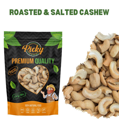 Salted Cashew | Premium Roasted Cashew Nuts | 150g / 200g / 500g