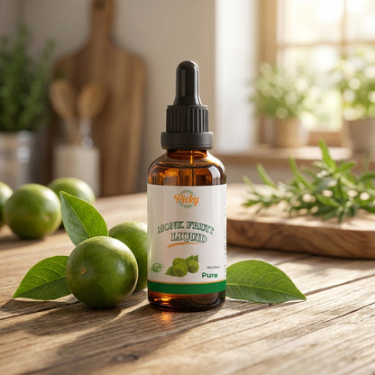Monk Fruit Sweetener Drops, 30ml | 100% Natural Liquid Sweetener with Zero Calories