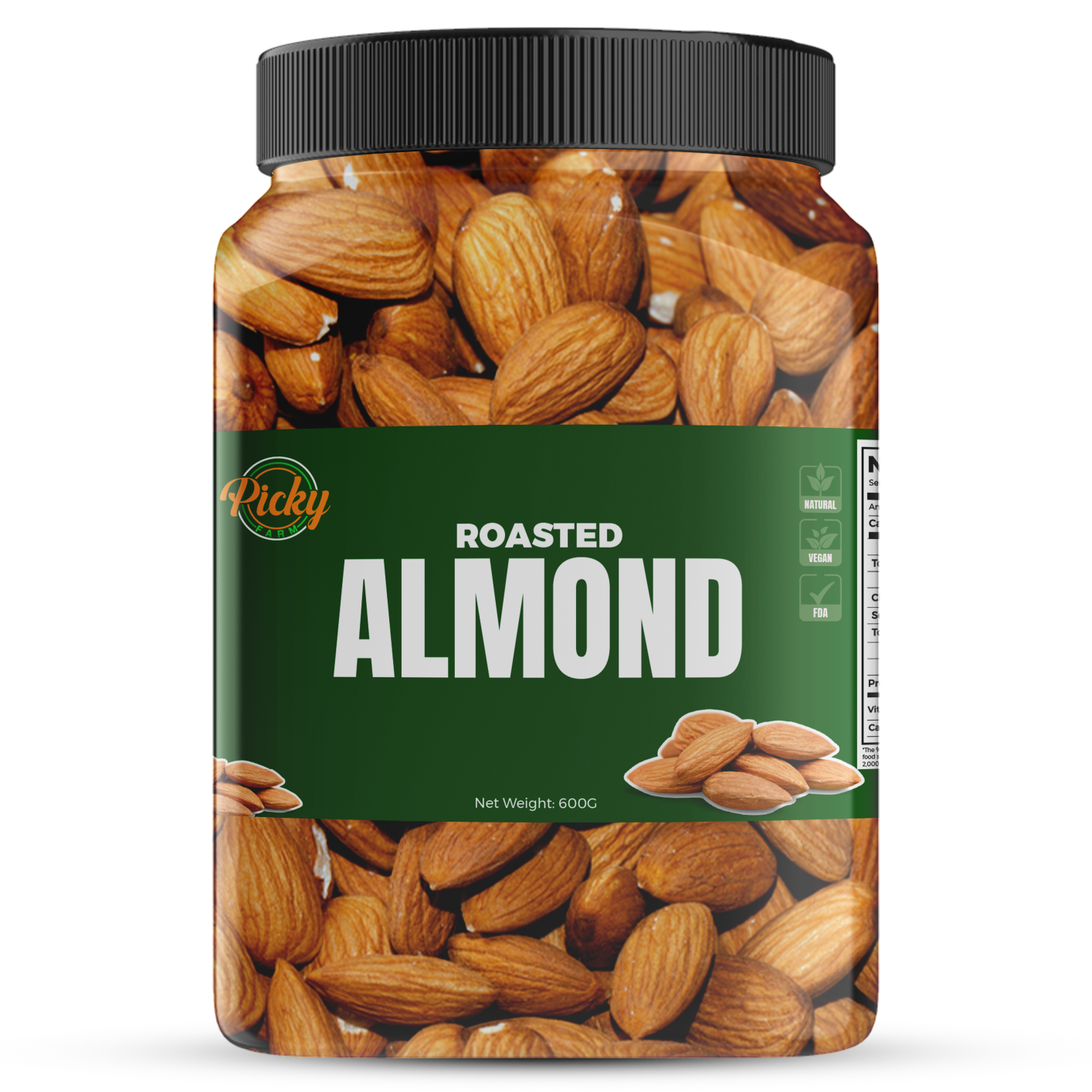 Roasted Almond | Almonds | Premium Quality & Unsalted