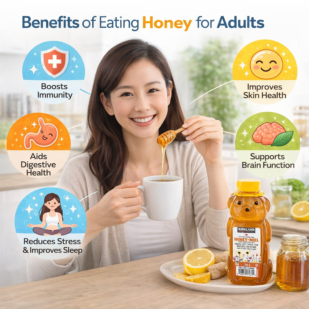 Kirkland Signature 100% Pure Liquid Honey, 750 g
