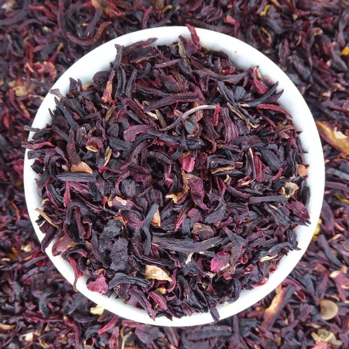 Hibiscus Tea, 50g to 250g — Premium Dried Flowers, Naturally Tart & Refreshing Herbal Tea