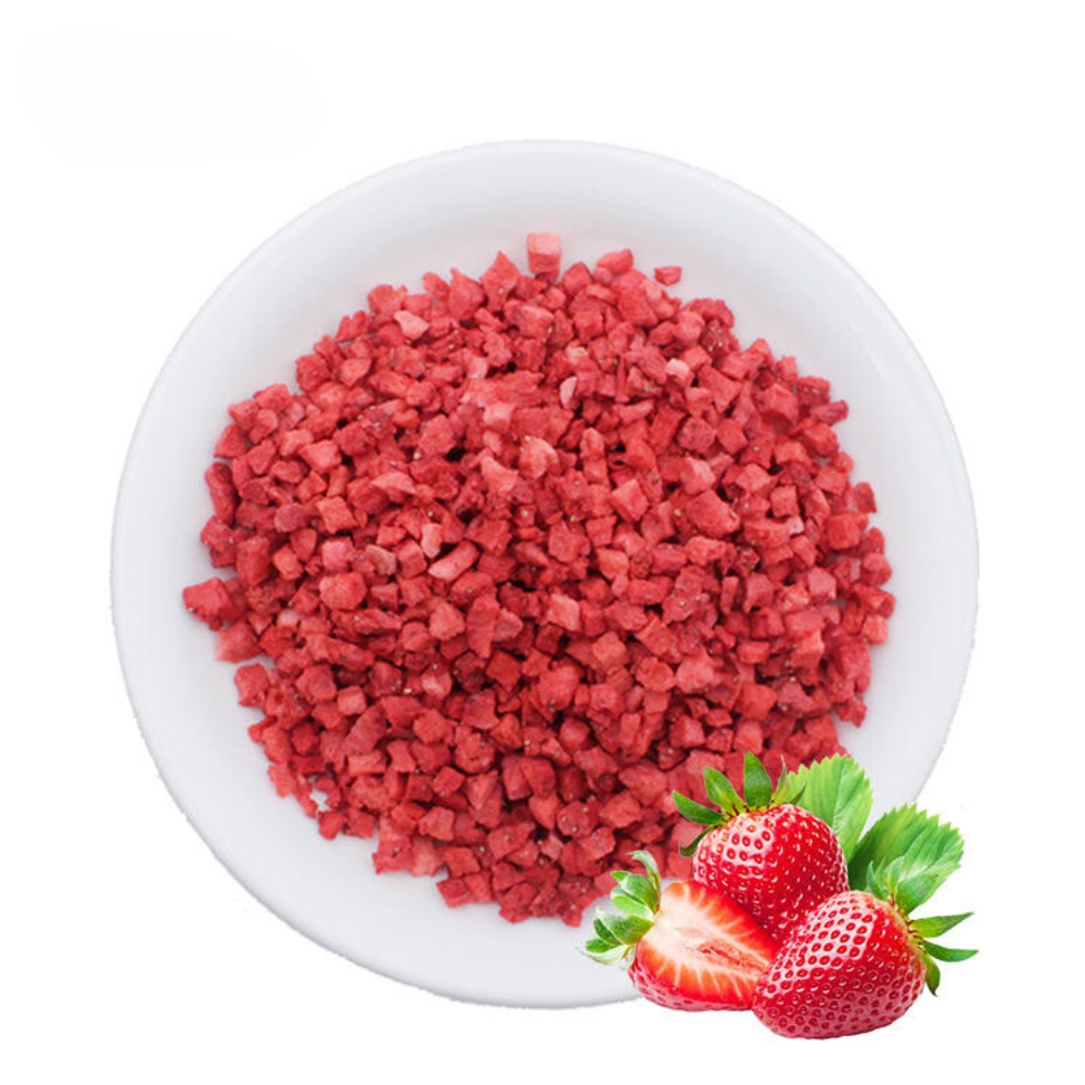 Diced Dried Strawberries - Sweet and Chewy, Perfect for Baking, Cereal, and Snacks | 150g - 500g