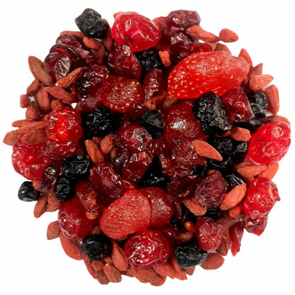 Berrylicious Mixed Berries | Premium Blend of Strawberries, Blueberries, Cranberries, Cherries & Goji Berries | 250g - 500g