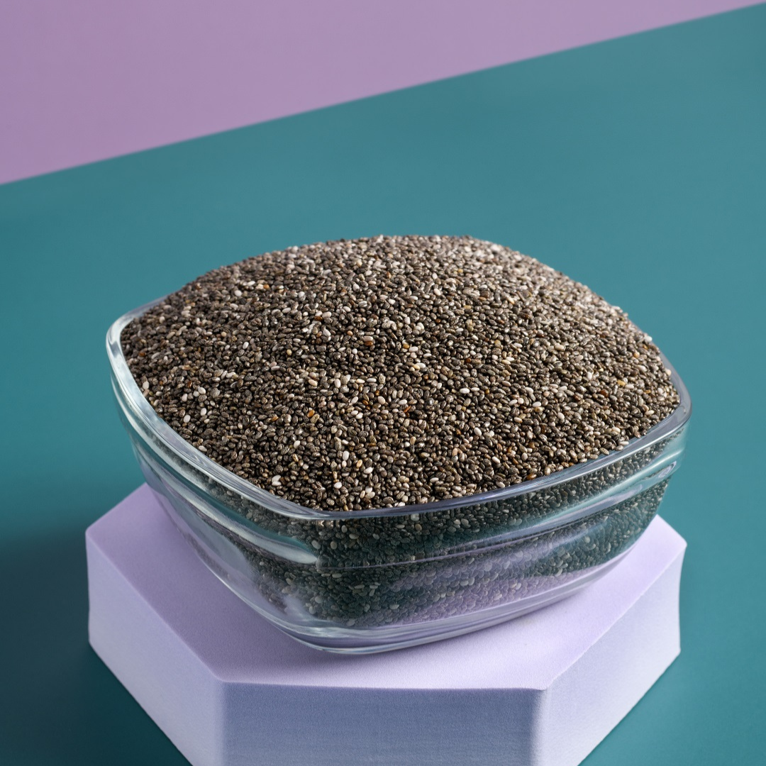 Chia Seeds | Premium Chia | High Fiber, Omega-3 & Protein | Perfect for Smoothies, Pudding & Baking | 100g / 250g / 500g