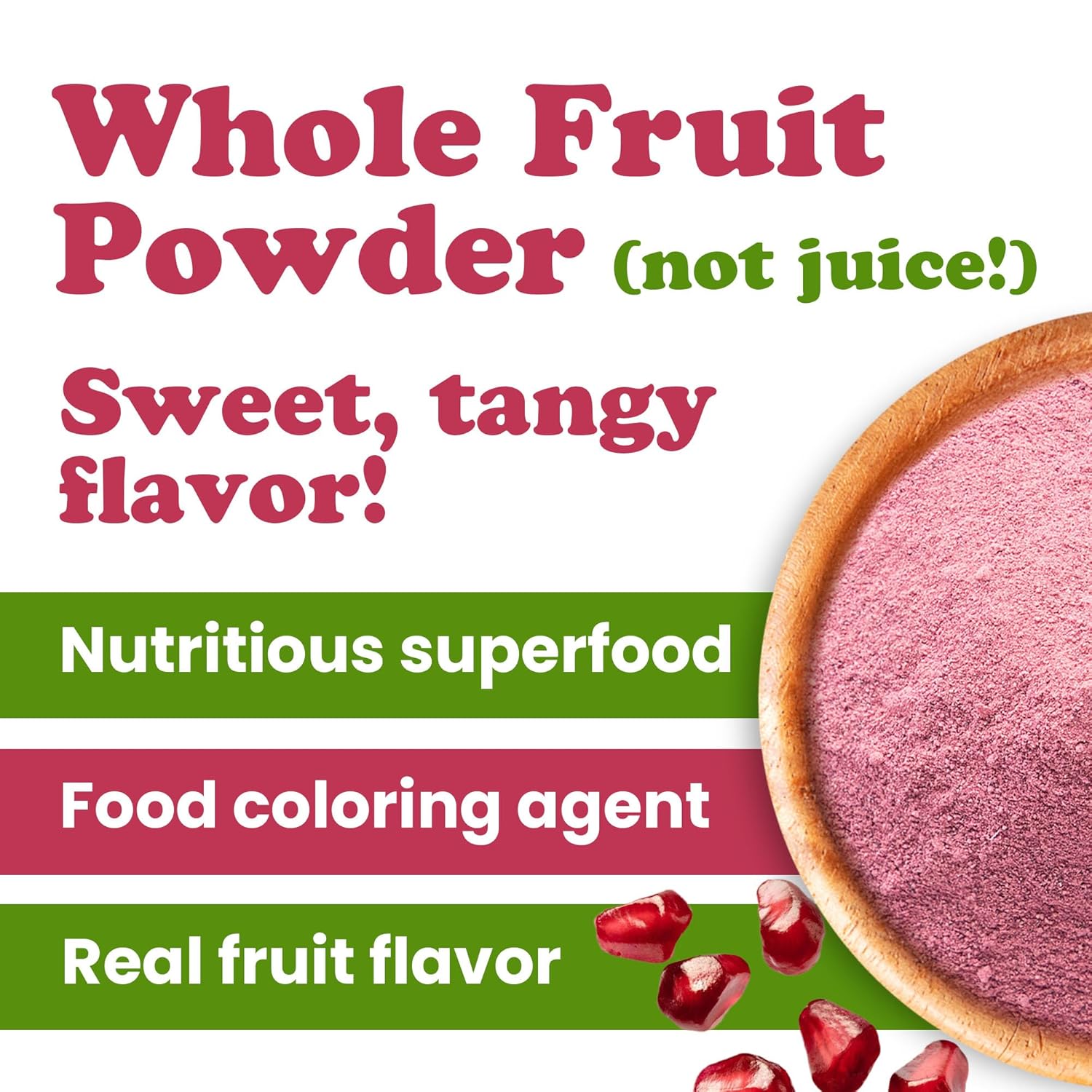 Pomegranate Powder | | Perfect for Drinks & Recipes