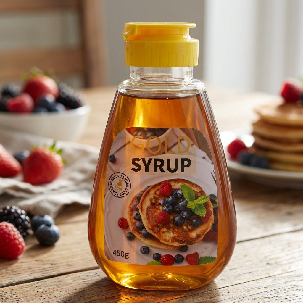 Gold Stevia Syrup 450g – Low Calorie Sweetener | Smooth Sugar Alternative
