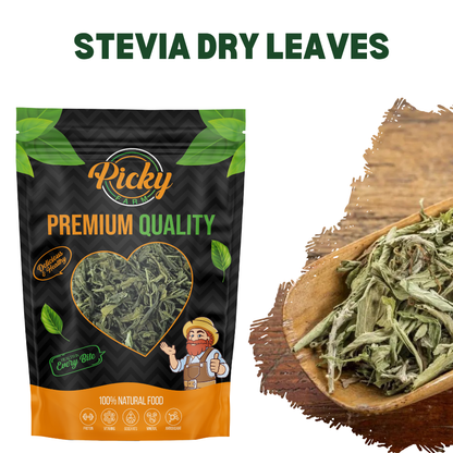 Pure Dried Stevia Leaves | Natural Plant-Based Sweetener | Zero Sugar, Zero Calories  50g / 100g / 250g