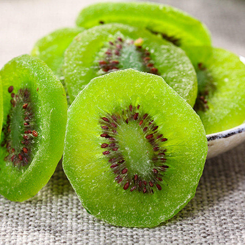 Dried Green Kiwi | Premium Sweet–Tart Kiwi Slices | Sweet–Tart Kiwi Slices