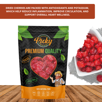 Dried Red Cherry | Premium Sweet–Tart Cherries