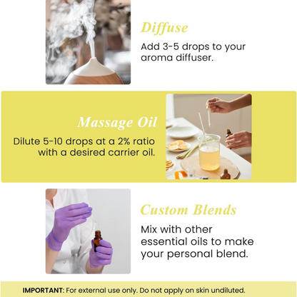 Sweet Orange Essential Oil - 30ML- 100% Pure and Natural - Premium Grade Essential Oil for Diffuser and Aromatherapy
