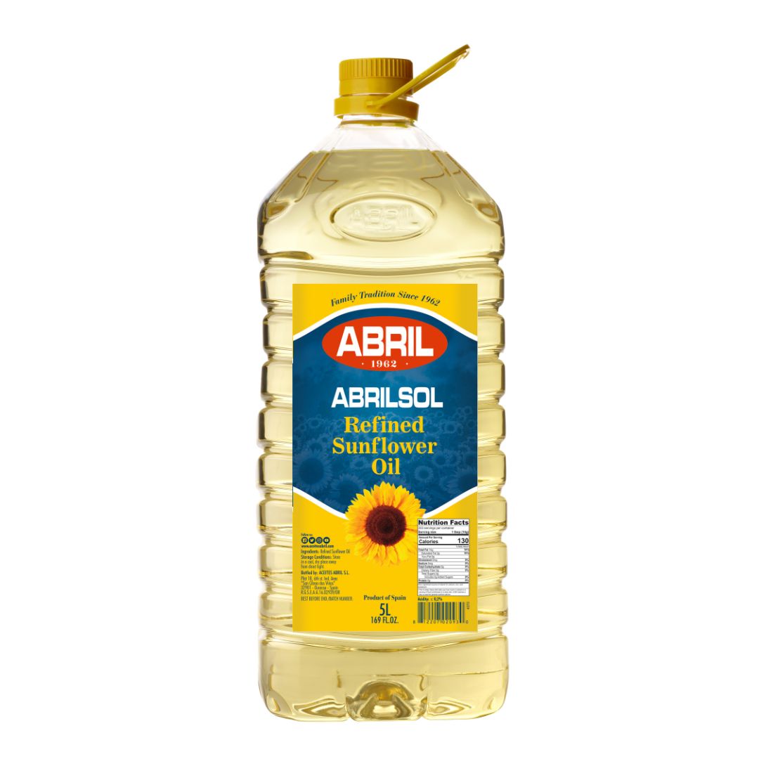 Sunflower Oil 5L – Finest Quality, Pure & Natural, from Spain