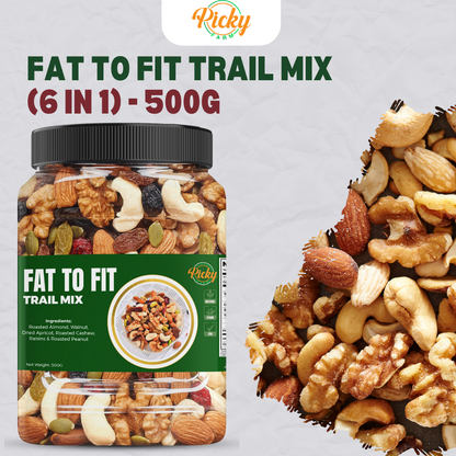 Fat to Fit Trail Mix Nuts Good for Work out and Healthy Diet 250g - 500g