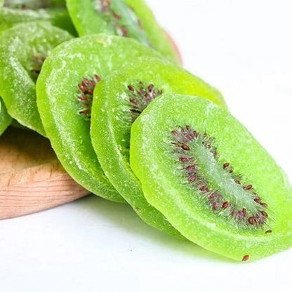Dried Green Kiwi | Premium Sweet–Tart Kiwi Slices | Sweet–Tart Kiwi Slices