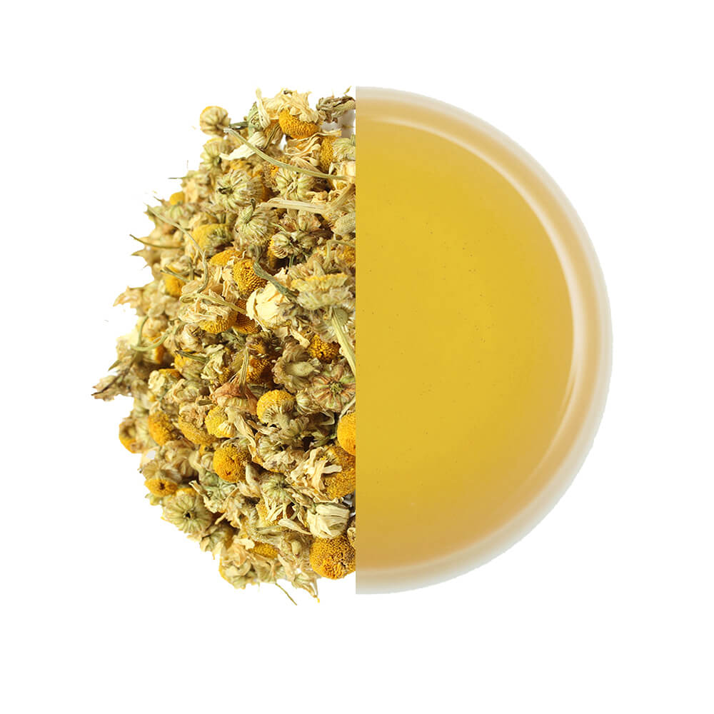 Premium Chamomile Tea | 100% Pure Dried Chamomile Flowers for Calmness, Stress Relief & Better Sleep