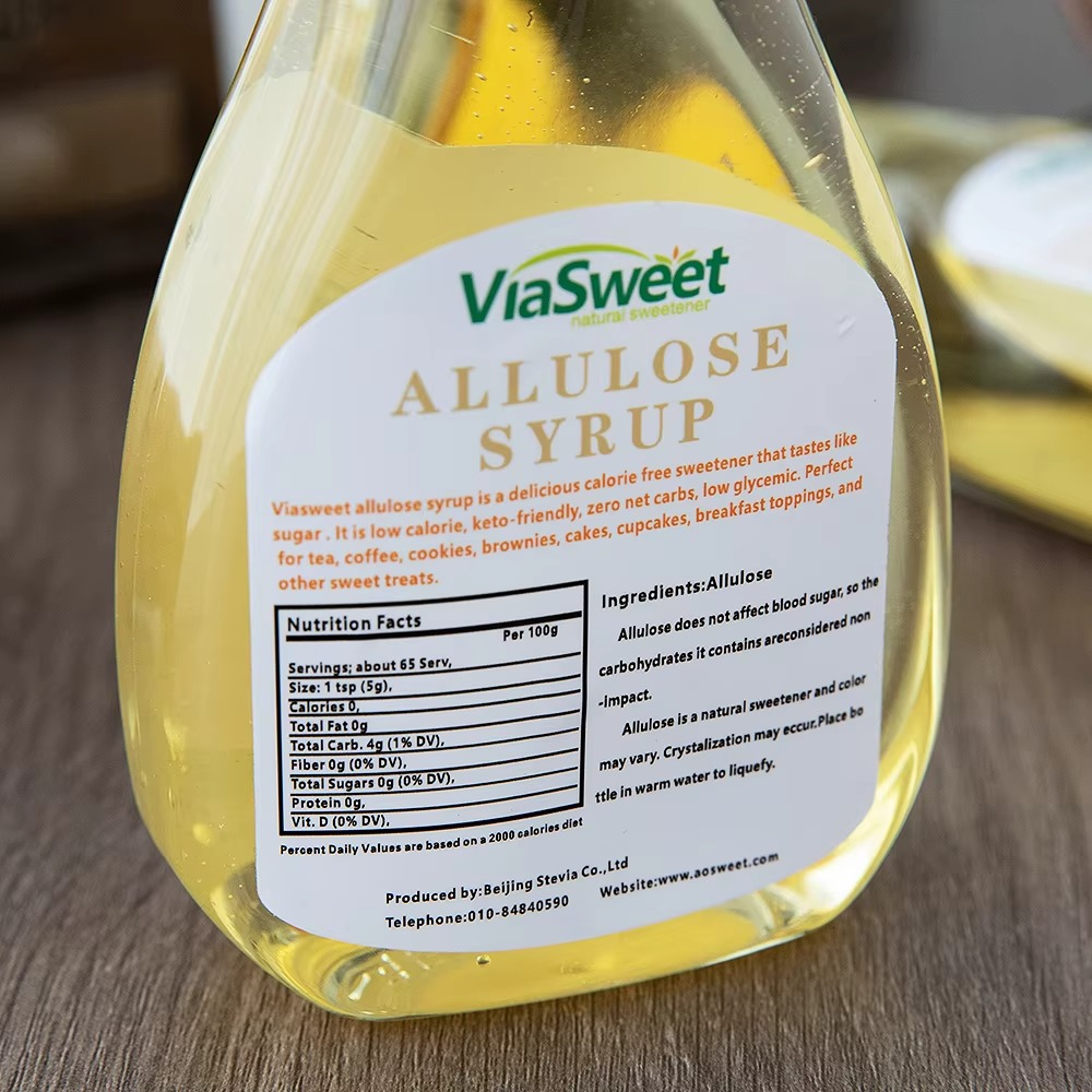 Allulose Syrup 326g – Low Calorie Sweetener | Smooth Sugar Alternative