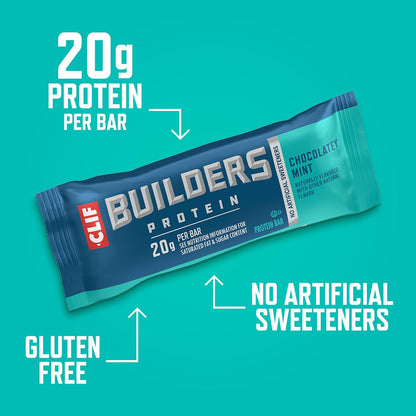 Builders Protein Bar 68g – Chocolate Mint Flavor | High Protein Energy Bar | 1pcs - 2pcs