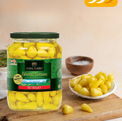 Turkish Pickles Jalapeno and Hot Pepper 340g - 600g