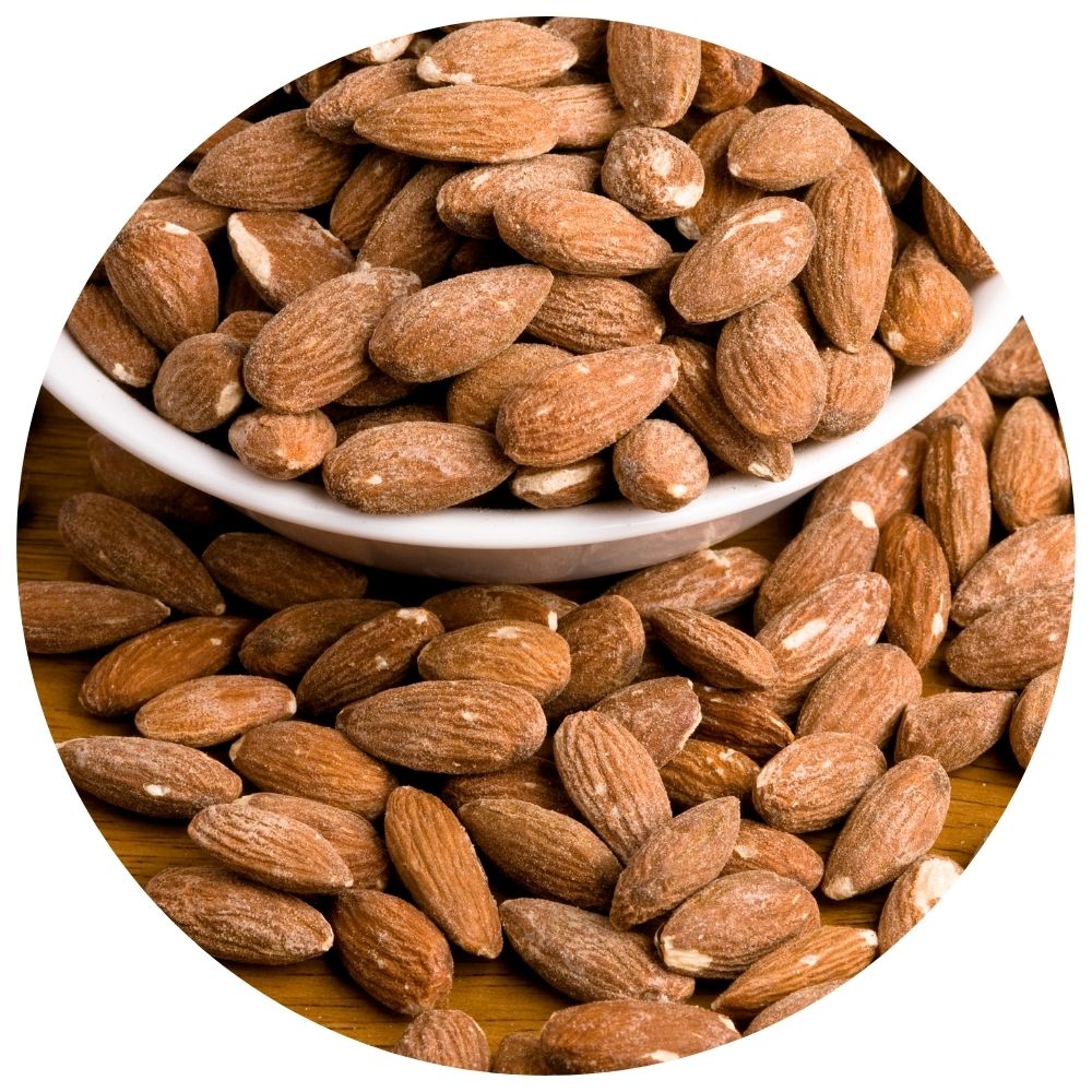 Salted Almond | Premium Roasted Almonds | Crunchy, Fresh & Flavorful Healthy Snack | 150g / 200g / 500g