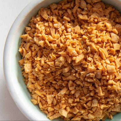 Fried Garlic Flakes | Crispy Aromatic Garlic | Perfect Topping for Rice, Noodles, Soup & Snacks