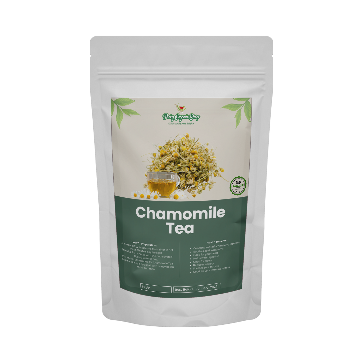 Dried Chamomile Tea