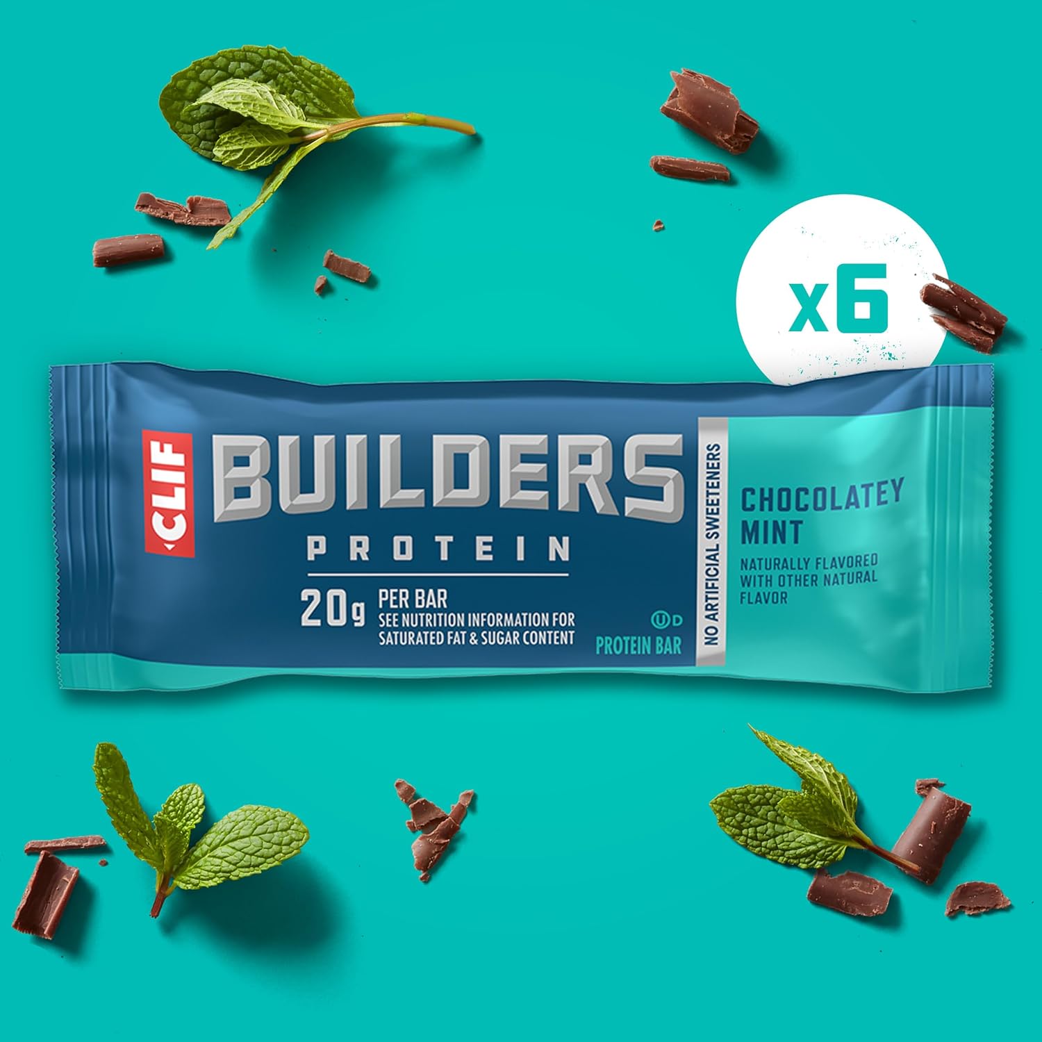 Builders Protein Bar 68g – Chocolate Mint Flavor | High Protein Energy Bar | 1pcs - 2pcs