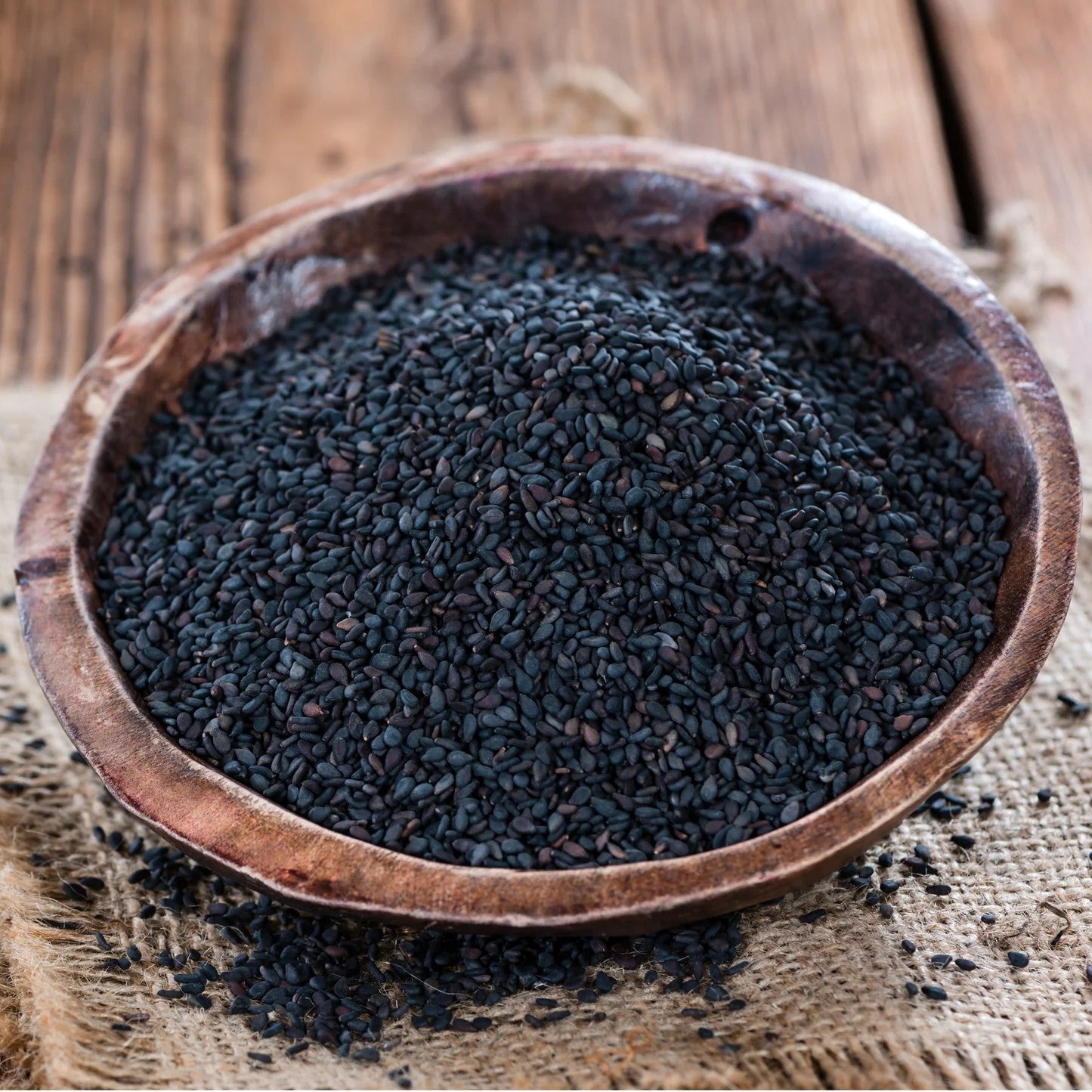Black Sesame Seeds 50g | Premium Whole Black Sesame | Perfect for Baking, Cooking & Toppings