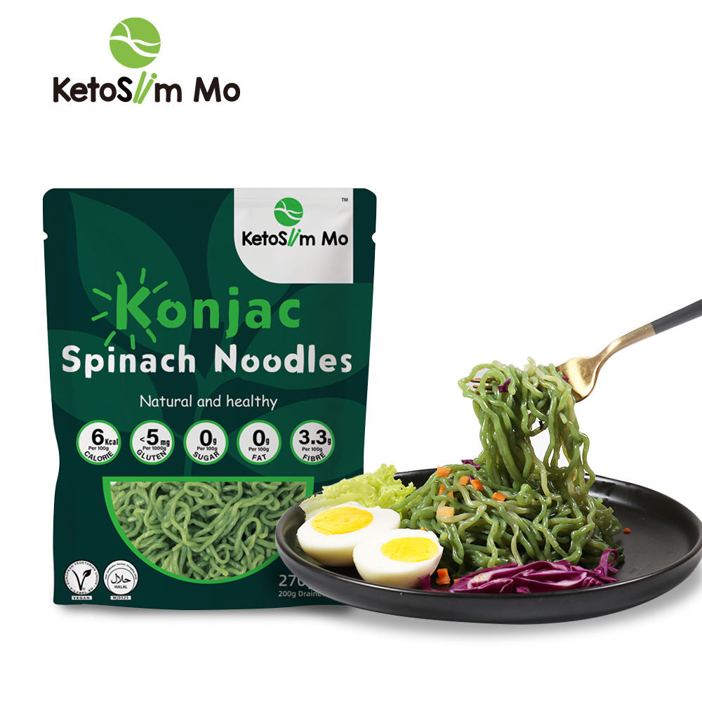 Keto Shirataki /Konjac, Spinach Spaghetti