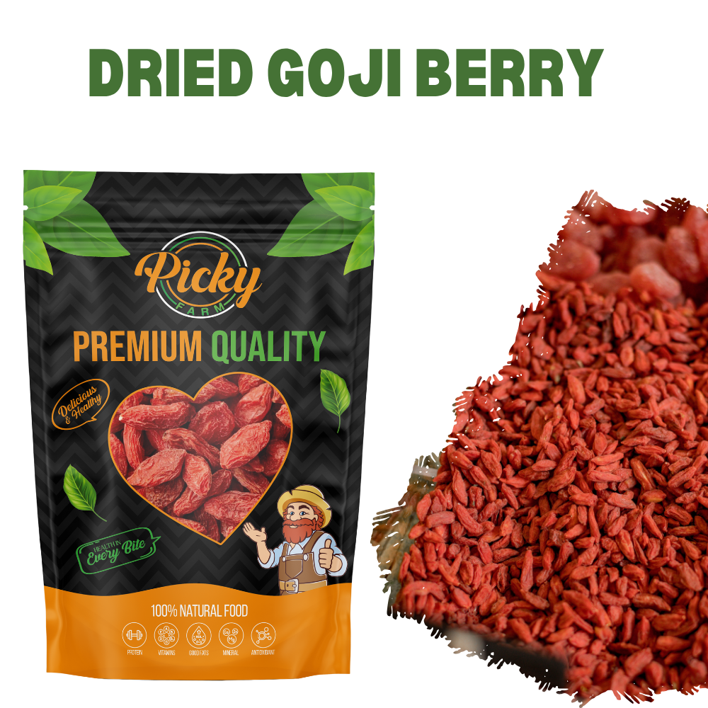 Dried Goji Berry | Premium Red Goji Berries | Superfood for Immunity & Energy | High Antioxidants