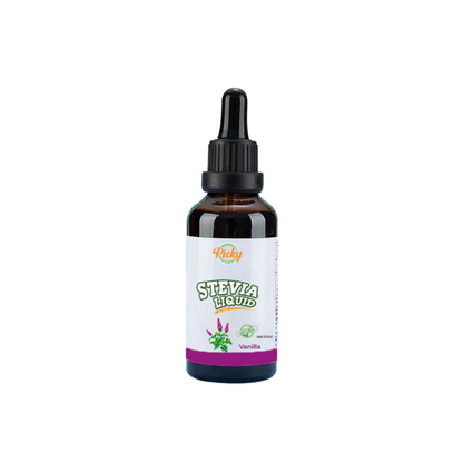 Stevia Sweetener, Vanilla Flavored Stevia Drops, 30ml | Natural Liquid Sweetener with Zero Calories