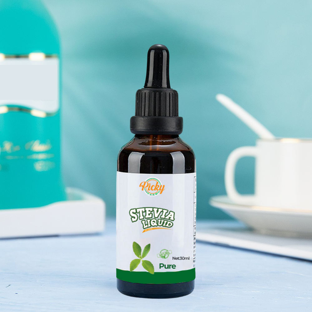 Stevia Sweetener & Monk Fruit Sweetener Drops, 30ml | 100% Natural Liquid Sweetener with Zero Calories