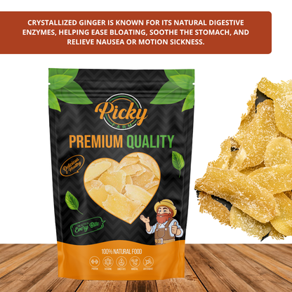 Dried Sliced Ginger | Premium Natural Ginger Slices | Strong Aroma | Immune & Digestion Support | 150g / 200g / 500g