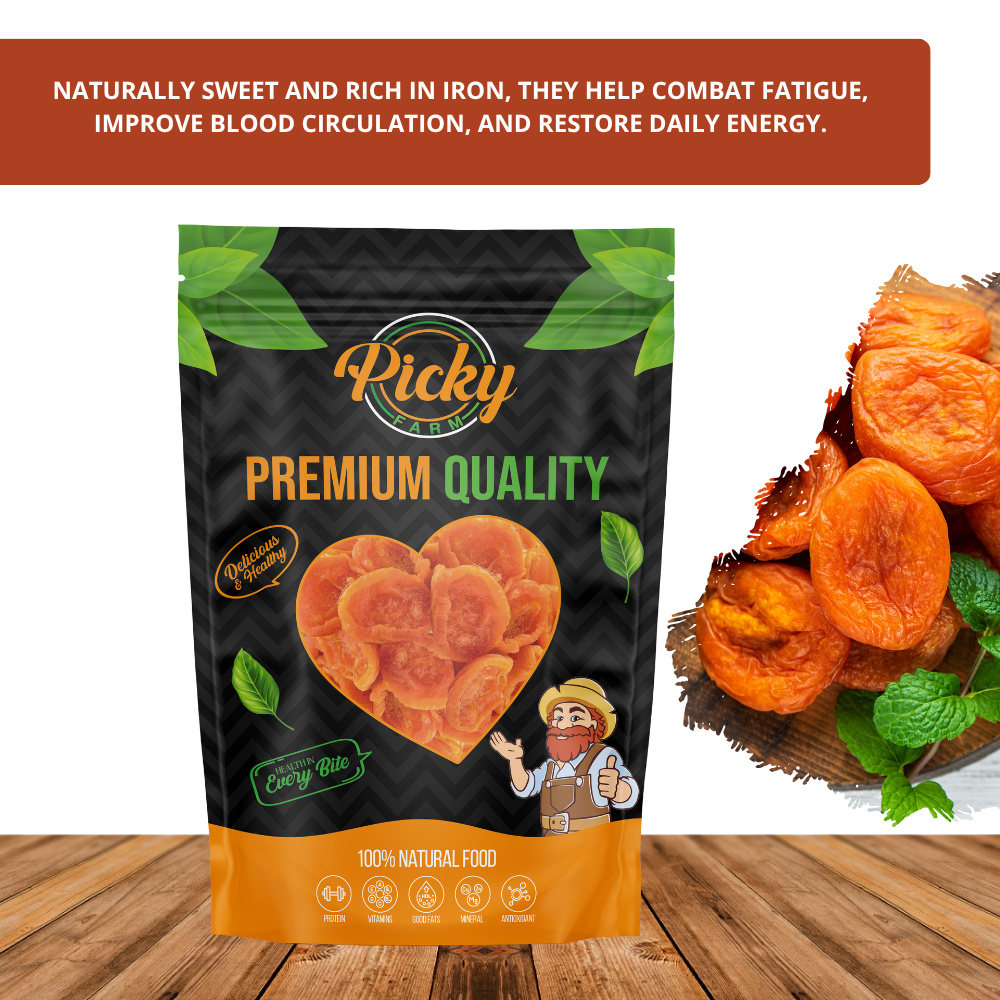 Dried California Apricot | Premium Sweet & Tangy Apricots 150g / 200g / 500g
