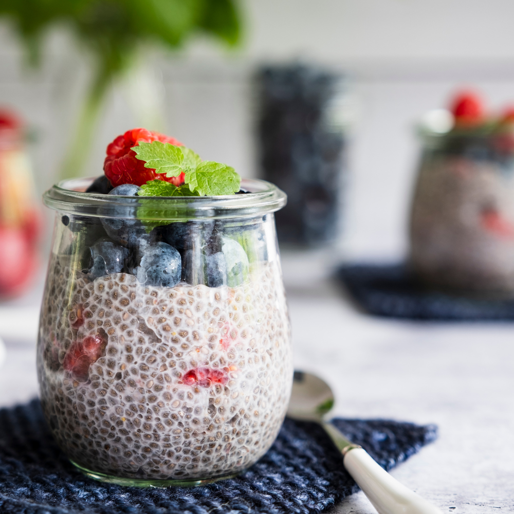 Chia Seeds | Premium Chia | High Fiber, Omega-3 & Protein | Perfect for Smoothies, Pudding & Baking | 100g / 250g / 500g