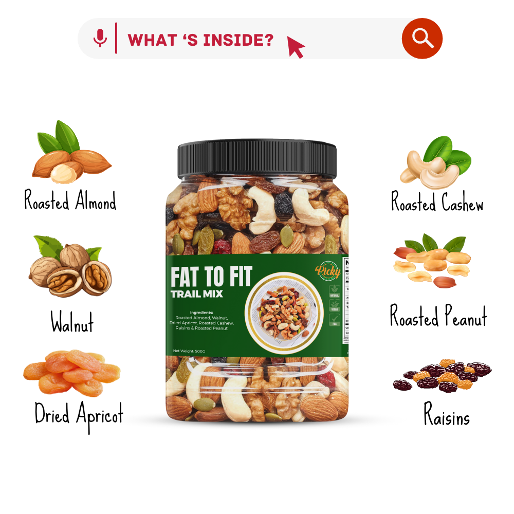 Fat to Fit Trail Mix Nuts