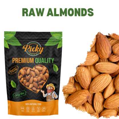 Raw Almond | Premium Whole Almonds