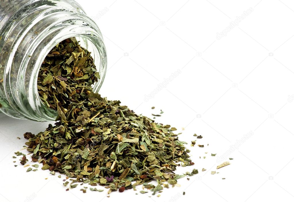 Dried Basil Leaves