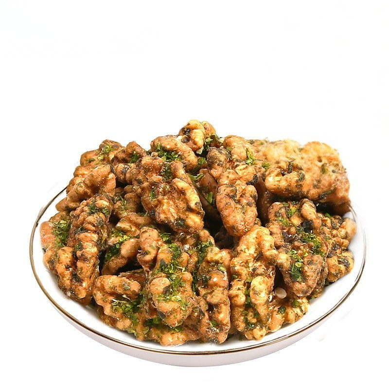 Roasted Walnut – Seaweed Flavor | Crispy, Savory & Umami Snack | 200g / 500g