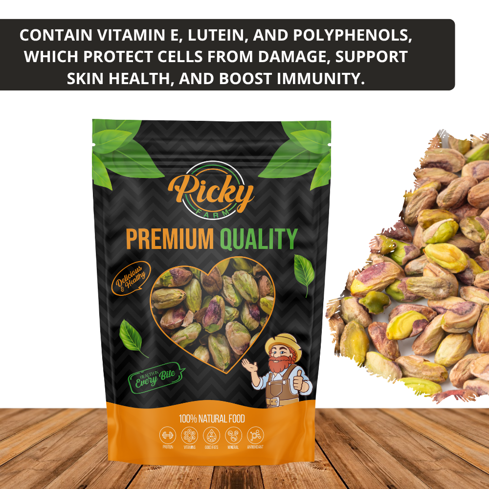 Pistachio Kernel | Premium Shelled Pistachios | Perfect for Snacking & Baking