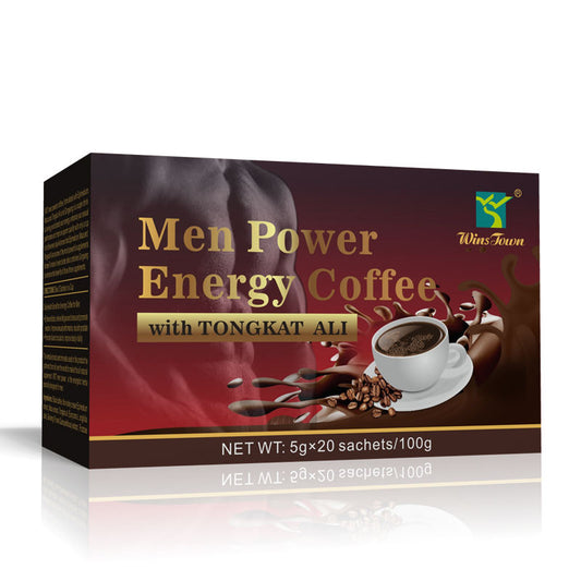 Men Power Energy Coffee with Tongkat Ali, 20 Sachets