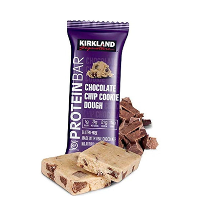 Kirkland Signature Protein Bar 60g – Chocolatey Chunks Cookie Dough & Brownie Flavor