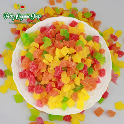 Dried Papaya Cubes | Tropical Snack | Perfect for Baking, Smoothies & Desserts | 150g - 500g