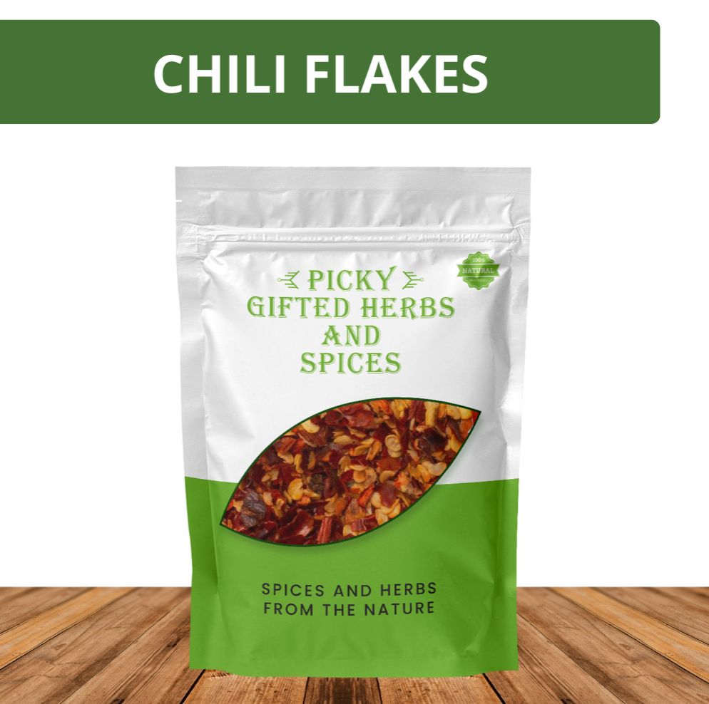 Chili Flakes 50g | Premium Crushed Red Chili | Spicy Heat & Bold Flavor | Perfect for Pizza, Pasta, Stir-Fry & Seasoning
