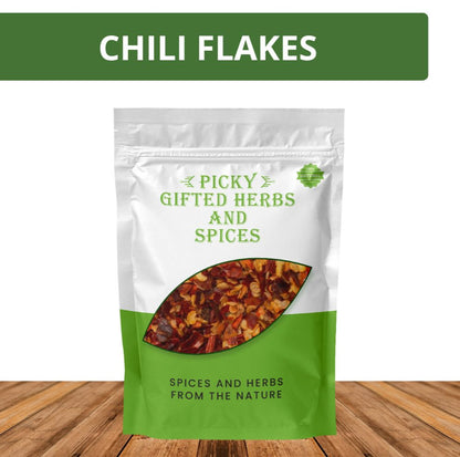 Chili Flakes 50g | Premium Crushed Red Chili | Spicy Heat & Bold Flavor | Perfect for Pizza, Pasta, Stir-Fry & Seasoning