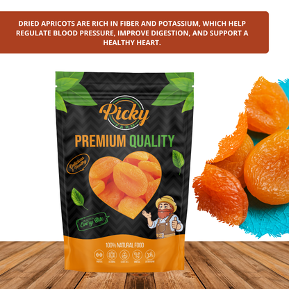 Dried Turkish Apricot | Premium Soft & Sweet Apricots 150g / 200g / 500g