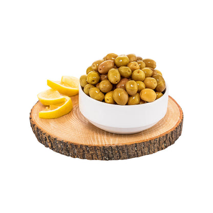 Turkish Green Olives 400g (Marmarabirlik In Glass Jar)