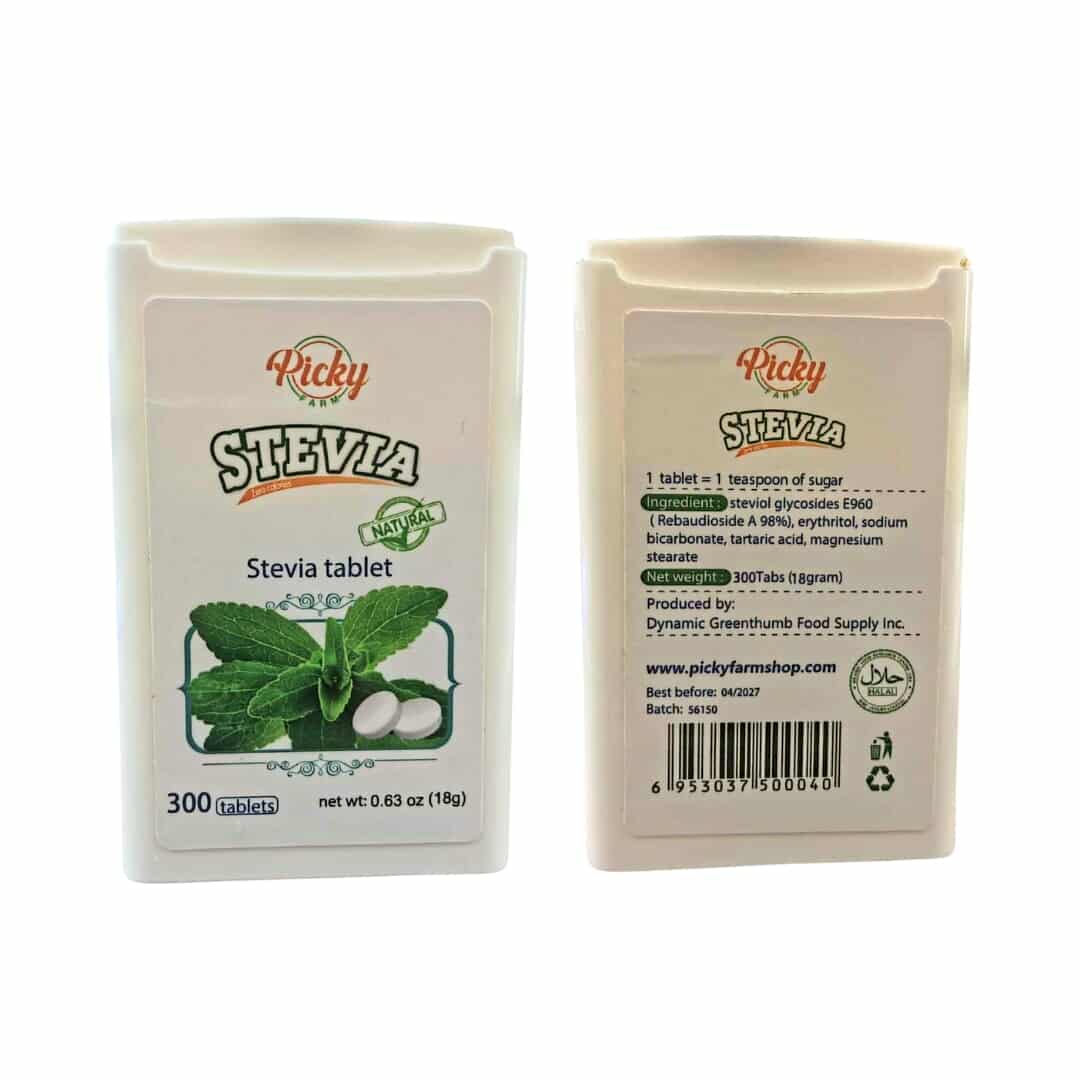 Stevia Tablets 300pcs – Zero Calorie Sweetener | Sugar Alternative for Coffee, Tea & Drinks