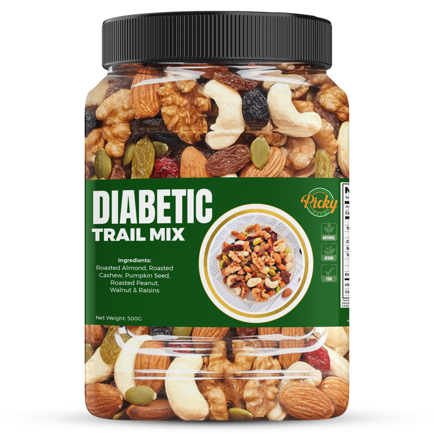 Diabetic Trail Mix