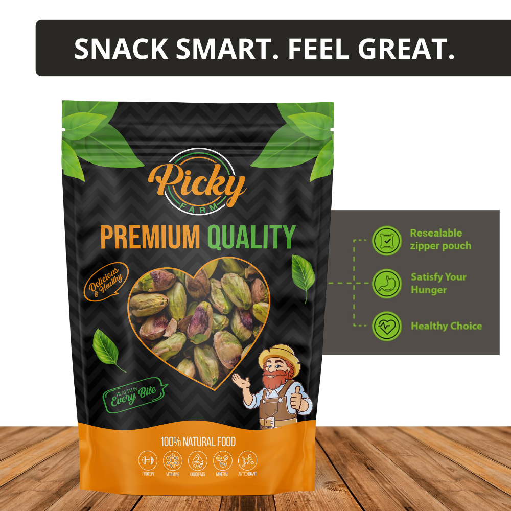 Pistachio Kernel | Premium Shelled Pistachios | Perfect for Snacking & Baking
