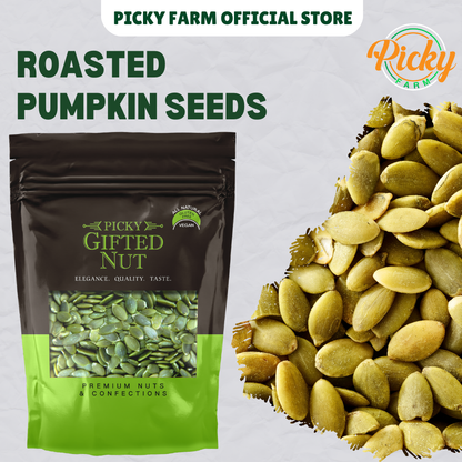 Roasted Pumpkin Seeds | Premium Quality, Crunchy & Healthy Snack | 150g - 1kg
